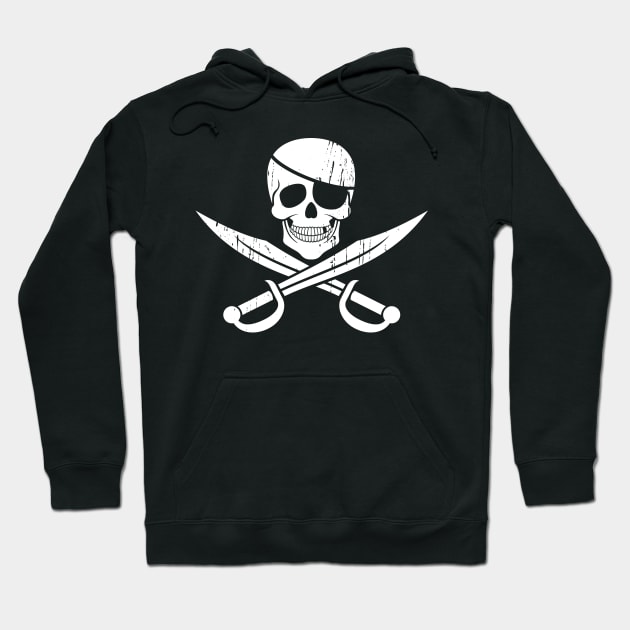 Pirate Flag Hoodie by Malchev